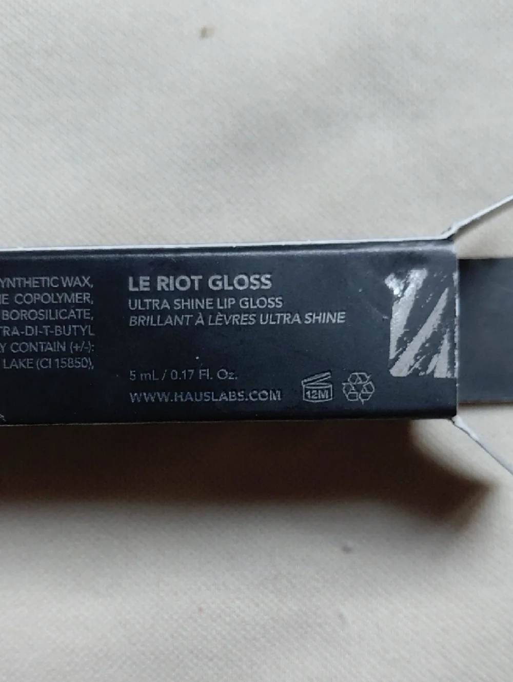 Haus Labs By Lady Gaga Le Riot Gloss in Scream NWT
